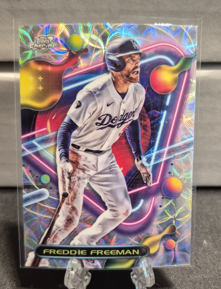 2023 Topps Cosmic Chrome - Freddie Freeman #143 Nucleus Refractor - Image 1 of 2