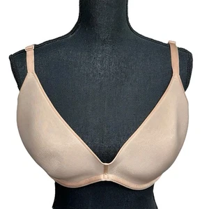 Skims Fits Everybody Underwire Scoop Plunge Bra 40D Clay Beige - Picture 1 of 9