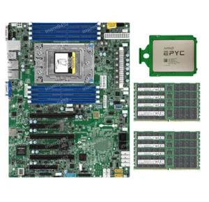 AMD EPYC 7642 CPU + Supermicro H11SSL-I + 2133P RAM Multiple options - Picture 1 of 10