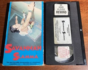 Rare 1988 Thrasher Magazine SAVANNAH SLAMMA Original Skateboarding VHS Rental - Picture 1 of 6
