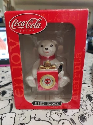 Mini reloj coleccionable Coca Cola Bear CCM68 Foto 1 de 4