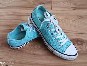 Converse All Star Lace Up Blue Trainers UK Size 6, EU 39