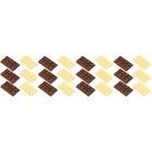  4 pièces simulation de table chocolat décoration faux aliments multifonction grande
