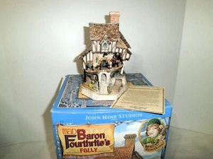 1992 David Winter Cottages Mad Baron Fourthrite's Folly LE Box & COA - Picture 1 of 12