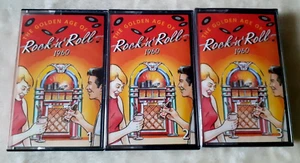 The Golden Age of Rock and Roll 1960 Audio Cassette Music Tapes (3) - Picture 1 of 6