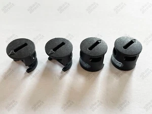 Ikea Plastic cam lock nuts, Part # 118137, black (4 pack) - NEW USA shipped - Picture 1 of 1