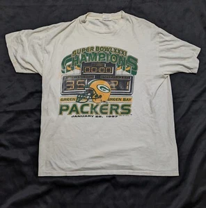 Camisa De Colección Greenbay Packers Superbowl LXXXI 1997 PowerPro - Imagen 1 de 9