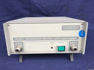 Broadband RF Amplifier  WESSEX Elettronics mod. RC 1001-1  Amplificatore RF da - Zdjęcie 1 z 1