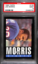 1985 Topps #120 JOE MORRIS PSA 9 23489706