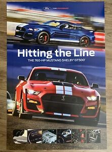 BRAND NEW 2 SIDED FORD MUSTANG SHELBY GT500 24" x 36"