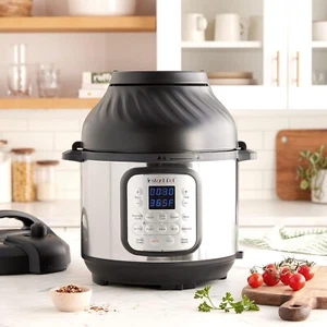 Instant Pot - 6 Quart Duo Crisp 11-in-1 Electric Pressure Cooker with Air Fry... - Picture 1 of 12