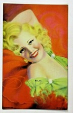 1941 W423a All American Girls RELAX by Billy Devorss Mutoscope Card PINUP