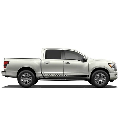 侧门线条图形贴纸贴花兼容日产 Titan — 第 1/3 张图片