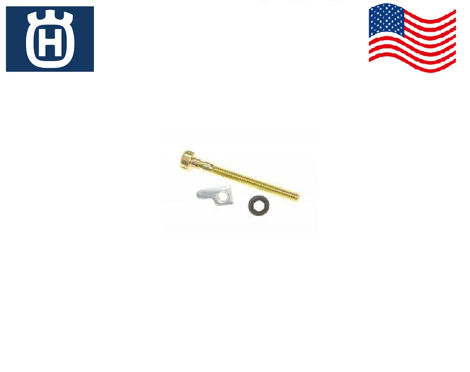 KIT DE TORNILLOS AJUSTADORES DE BARRA DE MOTOSIERRA POULAN 530069611 OEM Foto 1 de 1