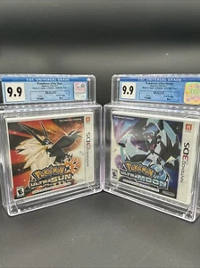 Pokemon Pokémon Ultra Sun + Ultra Moon - Nintendo 3DS - CGC Graded 9.9 A++ - Picture 1 of 6
