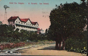 ANTIGUA POSTAL LAS PALMAS HOTEL SANTA BRIGIDA CANARIAS OLD POSTCARD CC00755 - Picture 1 of 1