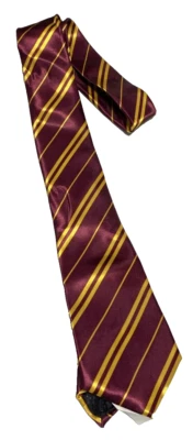 Gryffindor House Tie Rubie's Harry Potter (9709) Scarlet & Gold Stripes Wizard - Image 1 of 4