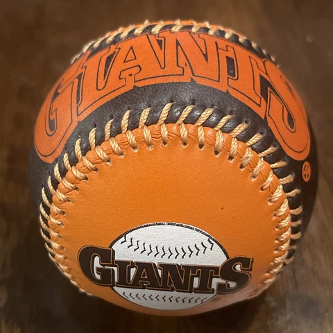 1993 San Francisco Giants Spinneybeck baseball ball real leather MLB Cover