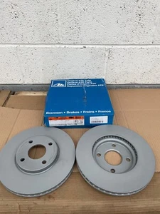 Front Brake Discs x2 278mm Fits FORD ECOSPORT 2011-ON 1805749 ATE 24.0125-0210.1 - Picture 1 of 7