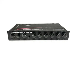Ecualizador en tablero Old School Audiobahn 8 voltios preamplificador controlador de línea AEQ 6Q - Imagen 1 de 5