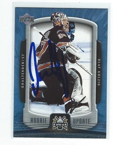 Olaf Kolzig Signed 2005/06 Upper Deck Rookie Update Card #100 - Picture 1 of 1