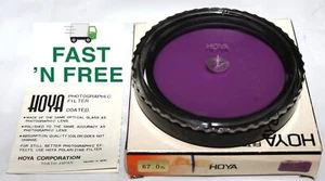 ๐ธ HOYA 67mm FLW / FL-W Fluorescent Glass Camera Filter ~ $0 Fast Shipping ๐ธ - Picture 1 of 1