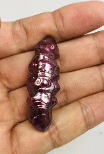 Potente Leklai Suriyan Racha Rojo Tailandés Amuleto Mágico Buda Piedra Lp Somporn Mejor - Imagen 1 de 12