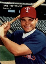 1996 (RANGERS) Rangers Mother's #4 Ivan Rodriguez