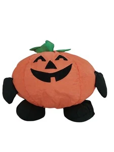 Felpa/almohada de Halloween 11" ~ Linterna Calabaza Naranja - Tela de Paracaídas - Imagen 1 de 9