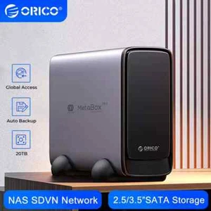 ORICO Private Cloud NAS Storage Networkable Enclosure GbE for Home AU Stock - Picture 1 of 6