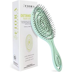 Hair Detangling Brush - 100% Bio-Friendly Detangler Brush w/ Ultra-Soft Bristles - Picture 1 of 5