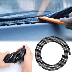 Rubber Car Dashboard Edge Seal Strip Sealing Noise Insulation Weatherstrip 1.6M - Bild 1 von 14