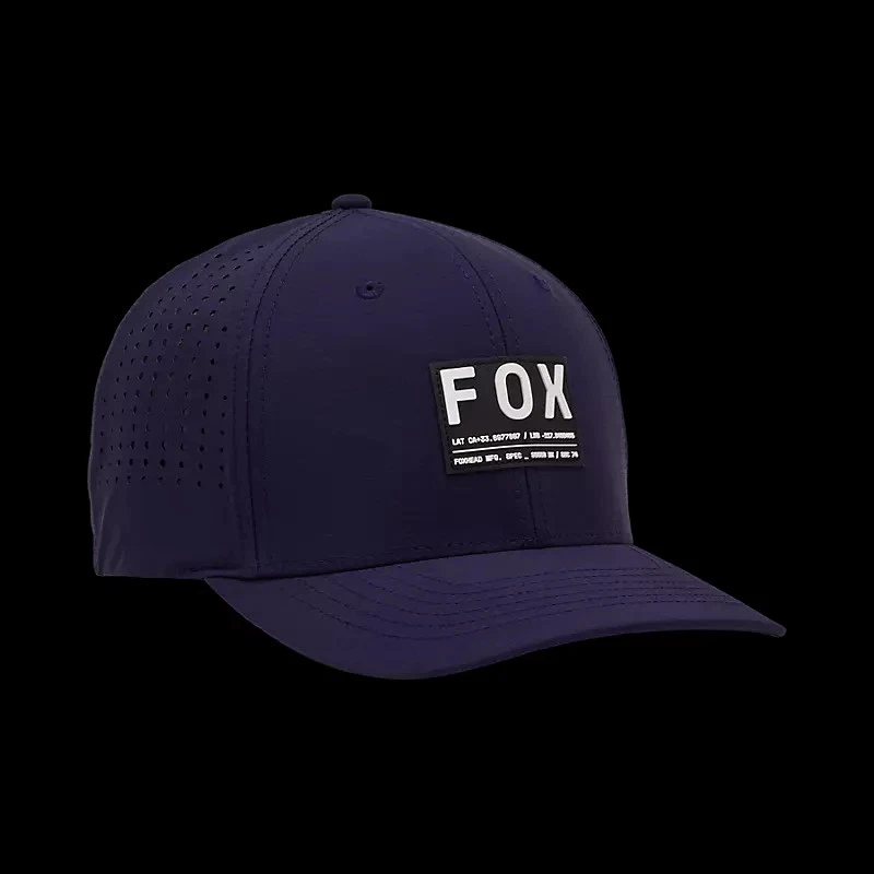 Fox Racing Motocross Bike FlexFit Stretch Fitted Cap Hat RUBBER PATCH LOGO *7U