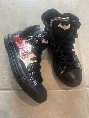 RARO MANDRINO BATMAN CONVERSE TAYLORS 2008 PER BAMBINI TAGLIA 3