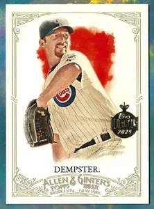 2025 Topps Holiday Advent Gold Stamped Buyback 2012 A&G #342 Ryan Dempster Cubs - Picture 1 of 2