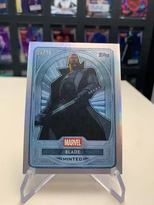 2025 Topps Marvel Mint #111 Blade Platinum /99 - Image 1 of 2