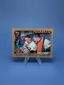 2024 Topps Update Series - Blake Snell, Patrick Bailey #US55 Gold /2024 - Bild 1 von 2