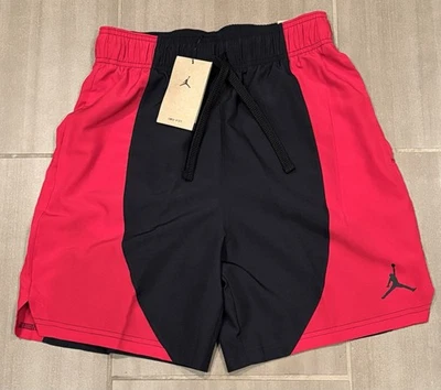 NUEVO Pantalones Cortos Jordan Dri-Fit Deportivos Tejidos Ajuste Estándar Negro Rojo DH9081-011 Para Hombre’s S Foto 1 de 4