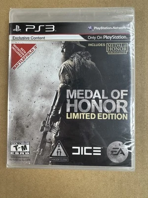 Medal of Honor Limited Edition Sony Playstation 3 PS3 New Factory Sealed - Image 1 of 3