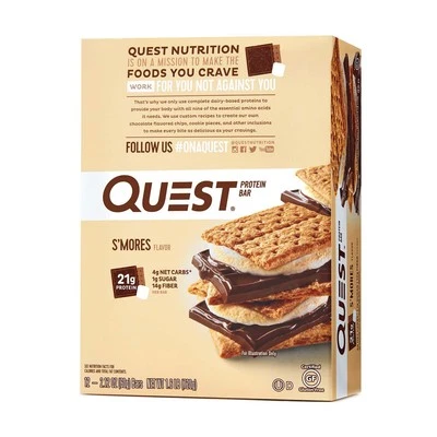 Quest Bar - S'Mores (12 Bars) - Image 1 of 4