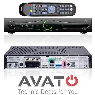 Humax PR-HD3000 SKY S HD4 DVB-S2 Sat Receiver Twin Tuner UNICABLE V13 14 PVR NEU - Bild 1 von 2