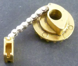 Nocken mit Kette für Gasgriff - BMW R 50 - 50/2 - 50 S - 60 - 60/2 - 69 - 69 S - Bild 1 von 2
