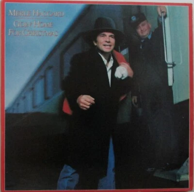Merle Haggard-LP-Epic Records FE 38307 (Goin' Home For Christmas)-1982-VG+ - Image 1 of 4