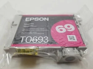 NEW Sealed Magenta Ink Cartridge Espon T-693 - Picture 1 of 4