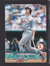 1998 PACIFIC CROWN COLL PLATINUM BLUE PARALLEL #416 MARK McGWIRE CARDINALS 1/67