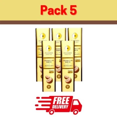 Pinnara Coconut Oil Serum Cold Pressed Nourishing Body Face Hair Facial Skin 5x - Image 1 of 4
