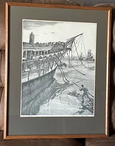 john a. noble lithograph, "iron pirate" 126/290 - Picture 1 of 7