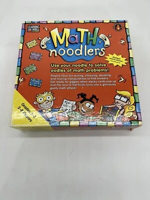 Math Noodlers Math Games Learning Well Games Grades 2-3 Math Skills Complete! - Image 1 of 4