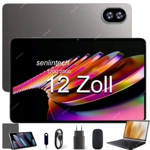 NEW WiFi Tablet 12 Zoll  Android 14 16GB+128GB/12GB+256GB ROM Tablets PC Netflix - Bild 1 von 20