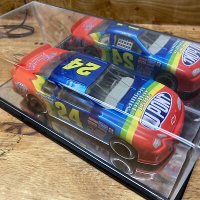Jeff Gordon Dupont 1997 Monte Carlo Nascar 1/24 Scale RainBow Diecast Case Car - Image 1 of 4